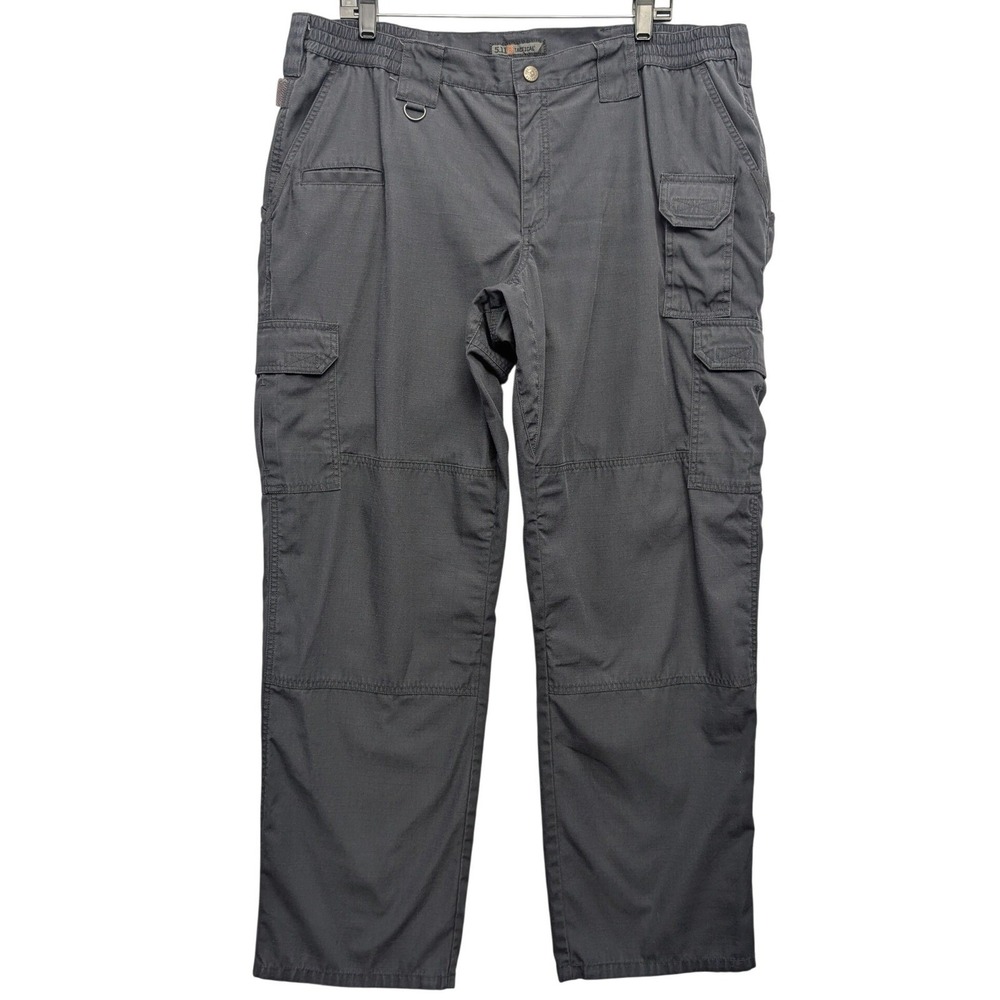 5.11 Tactical Cargo Pants Mens 20 Regular Gray Taclite Pro Ripstop